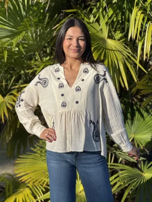 Mademoiselle Marcelle Tops, Blouses Et Chemises*Blouse Cyrielle