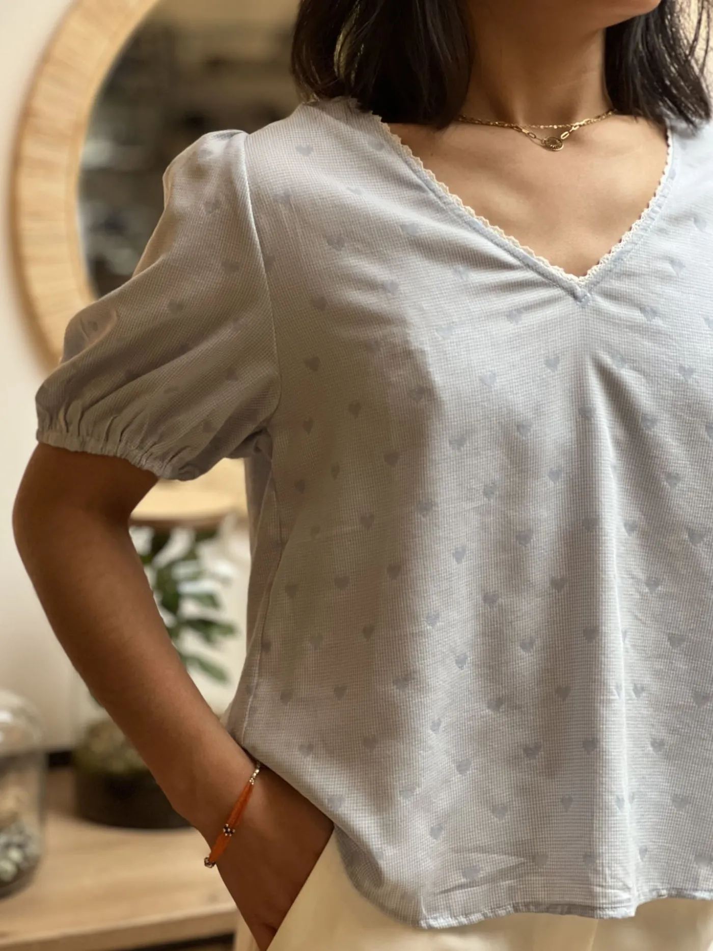 Mademoiselle Marcelle Tops, Blouses Et Chemises*Blouse Mélanie