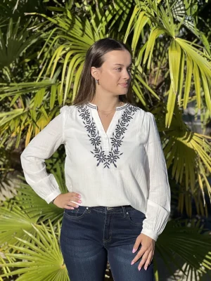 Mademoiselle Marcelle Tops, Blouses Et Chemises*Blouse Osine