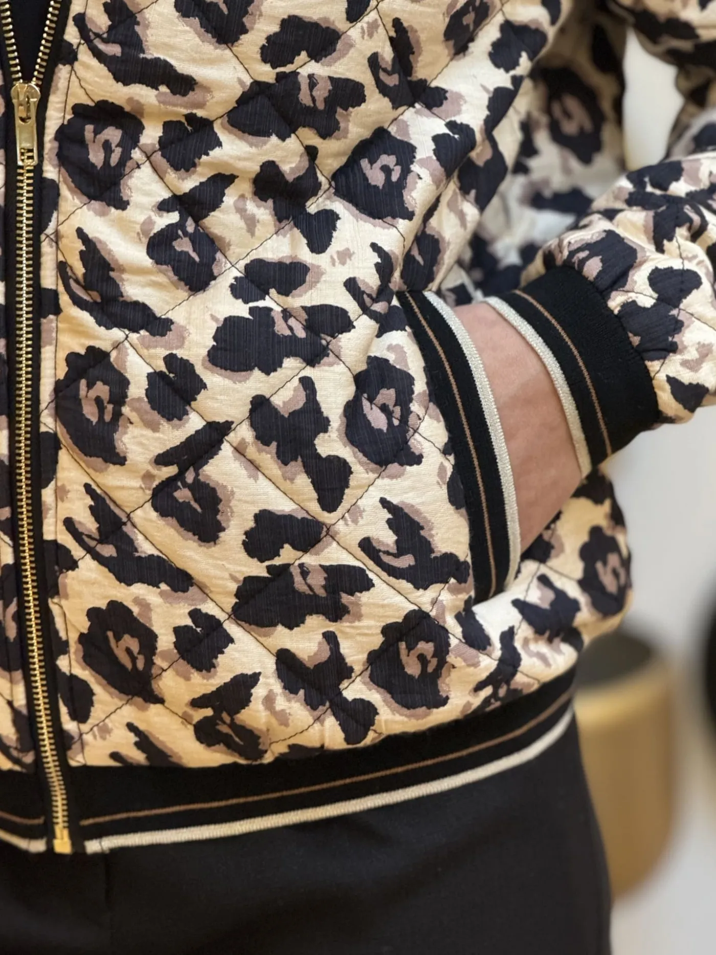 Mademoiselle Marcelle Léopard ?? | Vestes Et Manteaux*Bombers Valentine