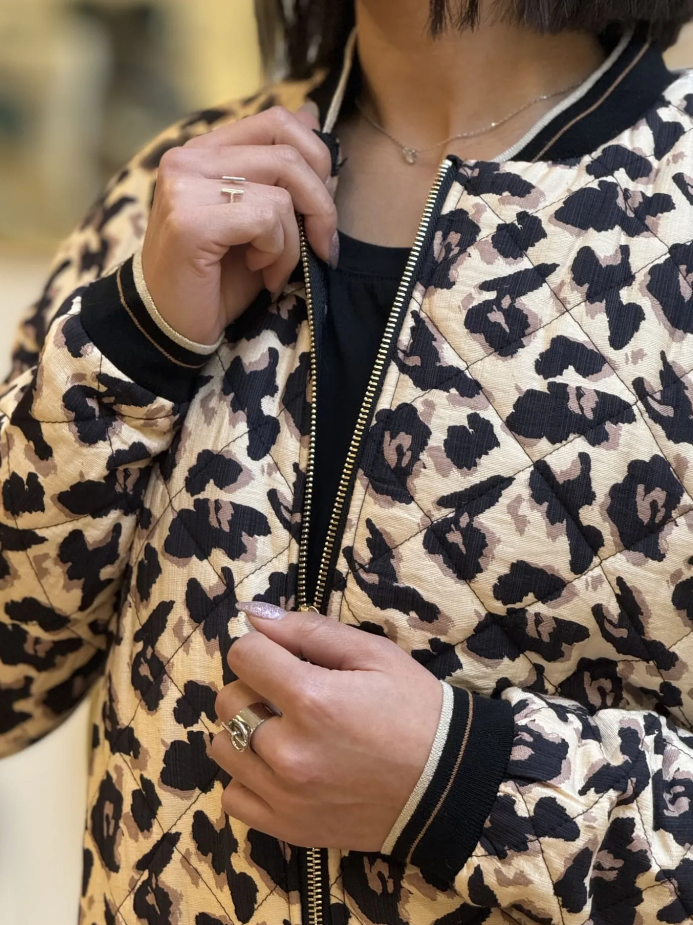 Mademoiselle Marcelle Léopard ?? | Vestes Et Manteaux*Bombers Valentine