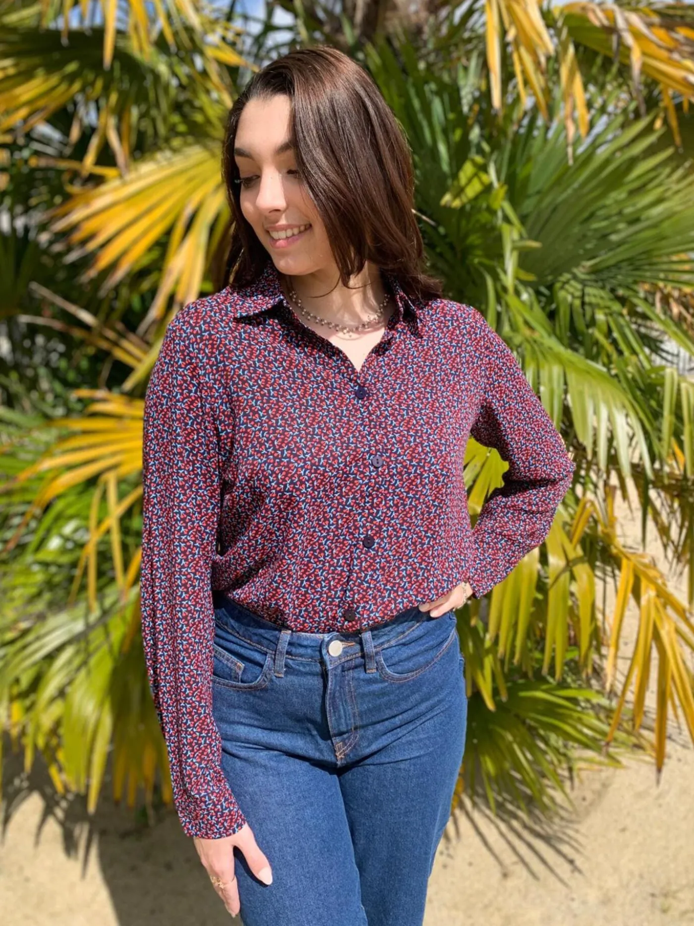 Mademoiselle Marcelle Tops, Blouses Et Chemises*Chemise Agathe