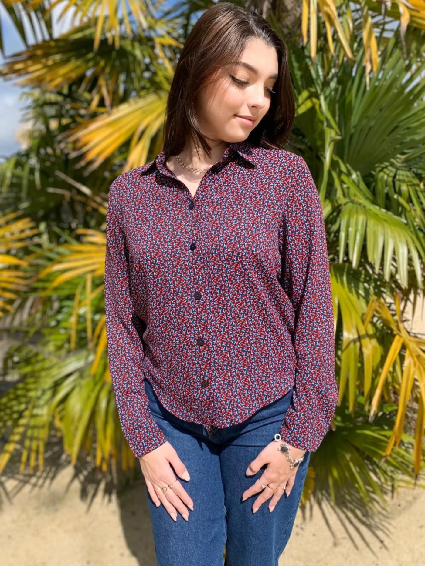 Mademoiselle Marcelle Tops, Blouses Et Chemises*Chemise Agathe