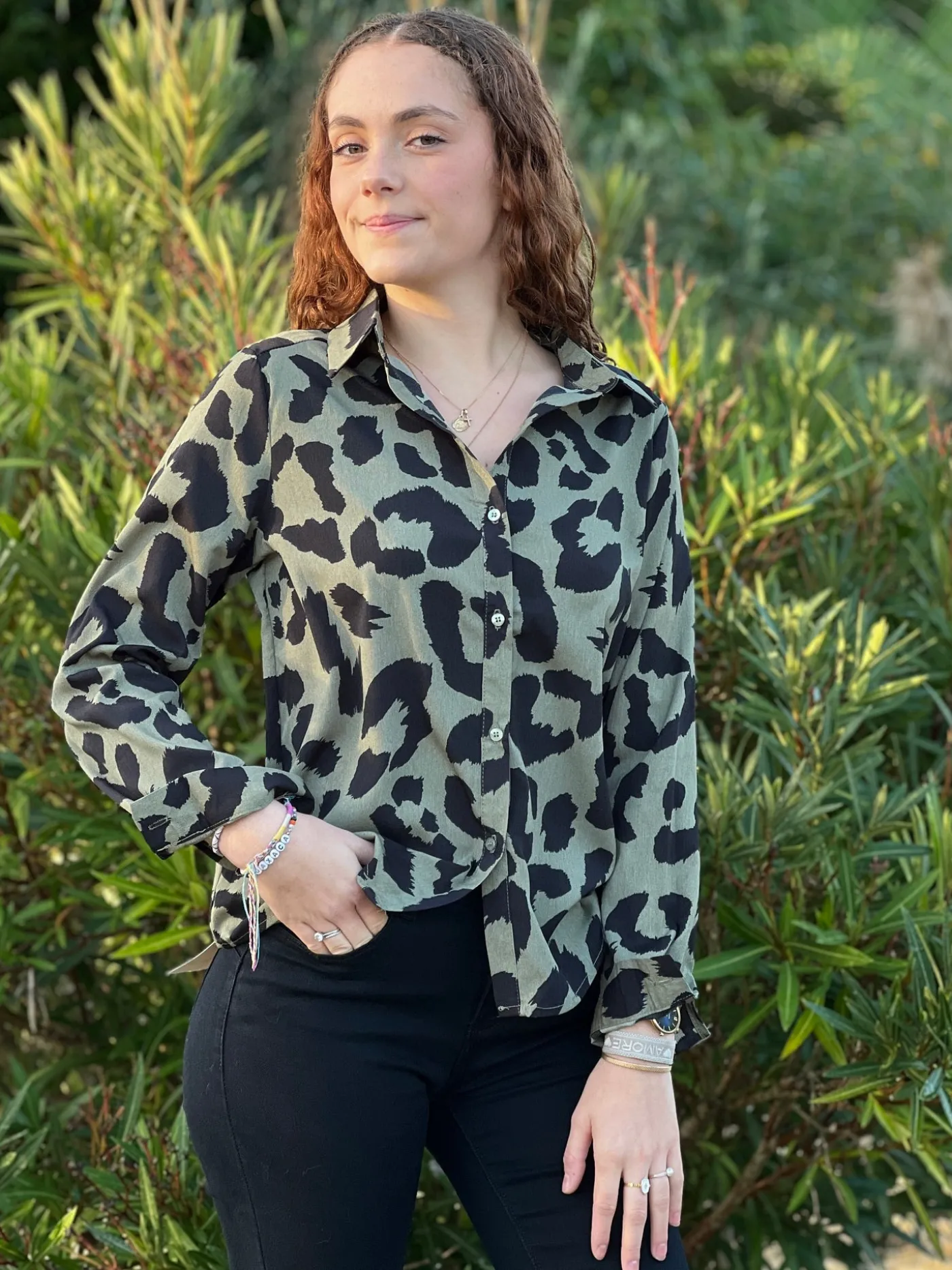 Mademoiselle Marcelle Curvy ❤️ | Léopard ??*Chemise Coraline