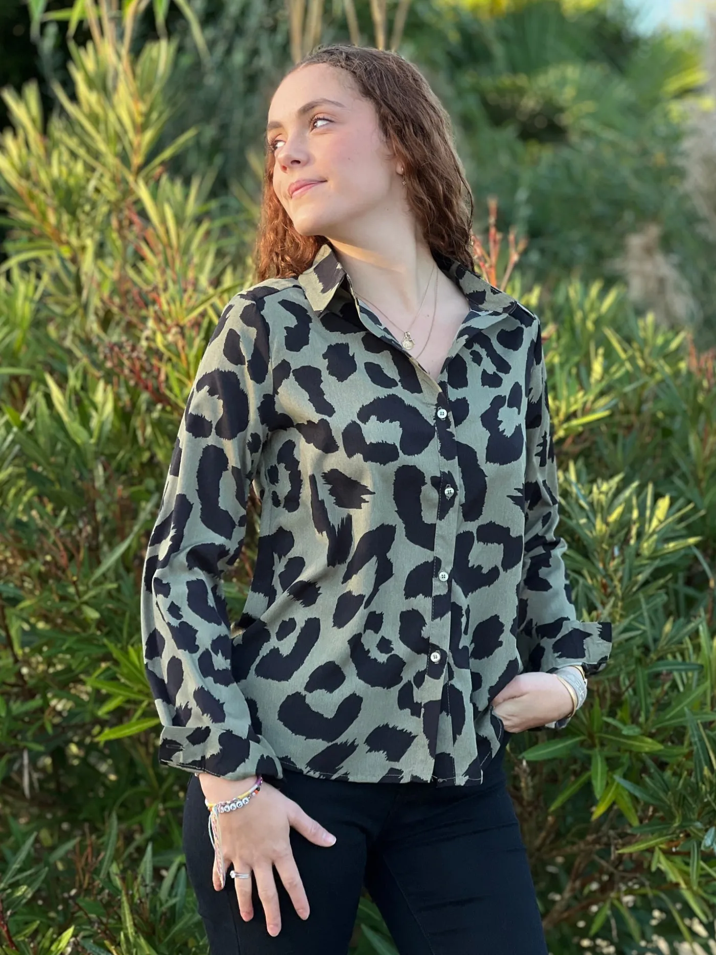 Mademoiselle Marcelle Curvy ❤️ | Léopard ??*Chemise Coraline