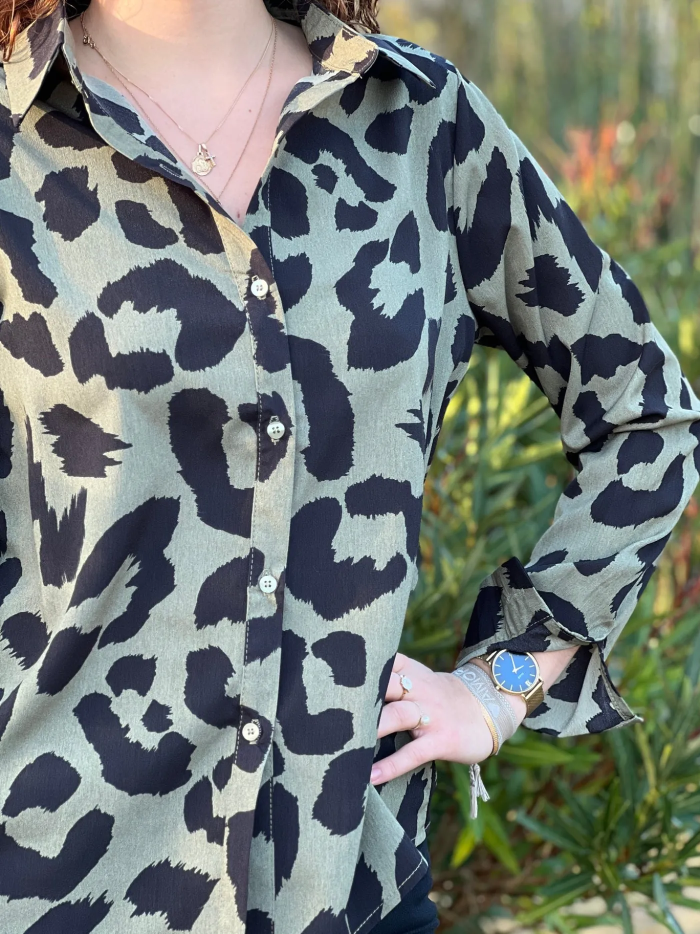 Mademoiselle Marcelle Curvy ❤️ | Léopard ??*Chemise Coraline