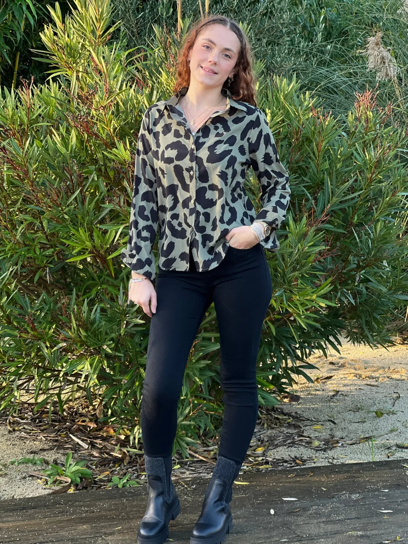 Mademoiselle Marcelle Curvy ❤️ | Léopard ??*Chemise Coraline