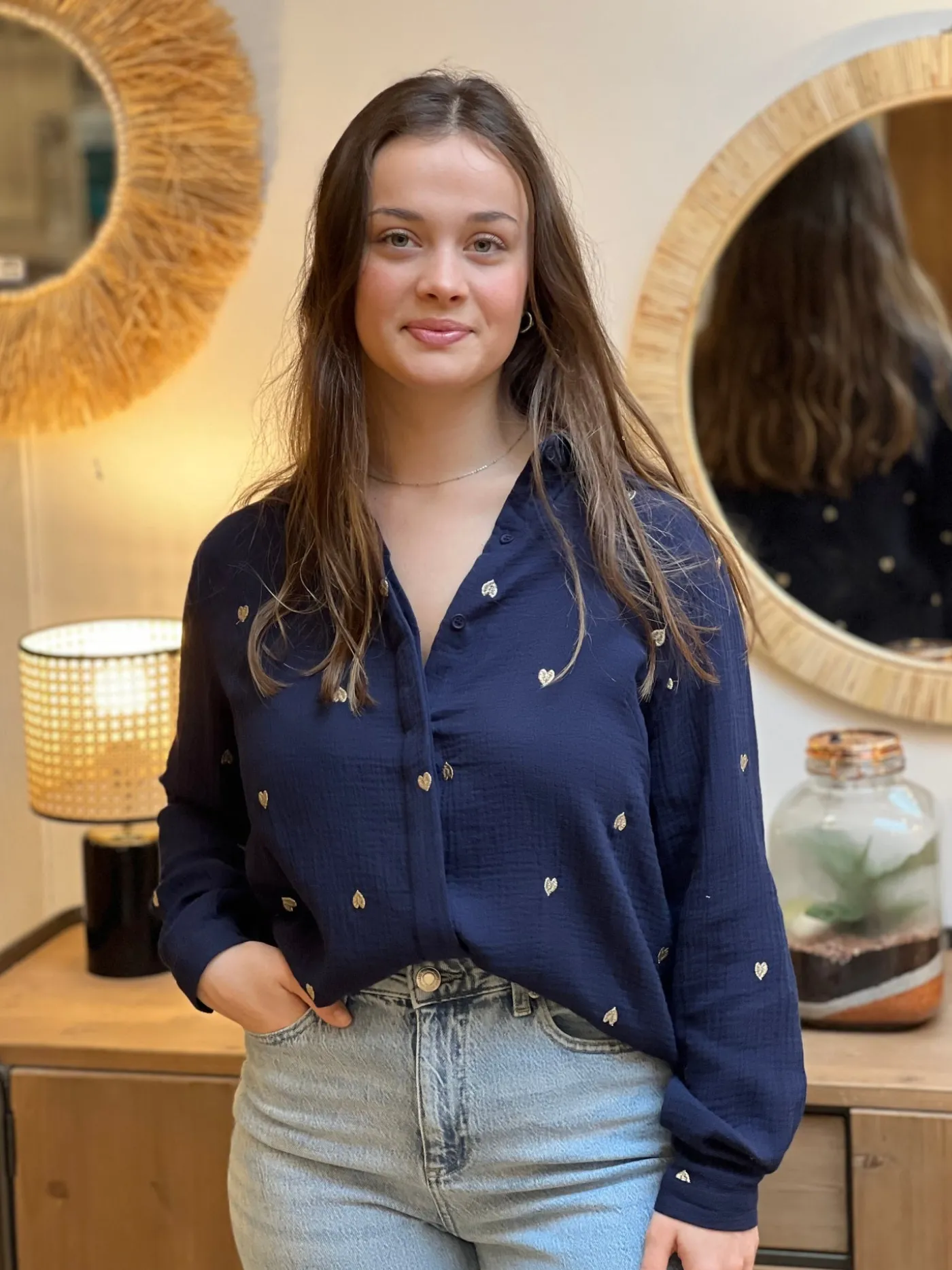 Mademoiselle Marcelle Tops, Blouses Et Chemises*Chemise Dolvine