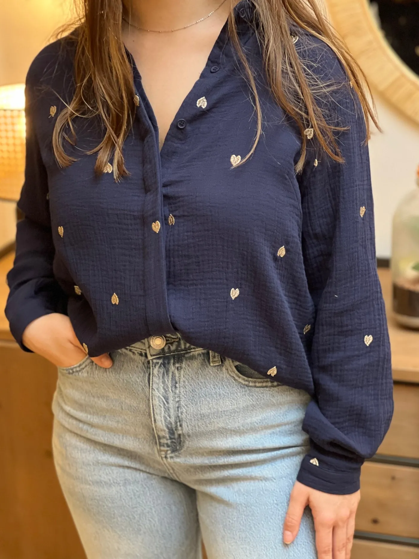 Mademoiselle Marcelle Tops, Blouses Et Chemises*Chemise Dolvine