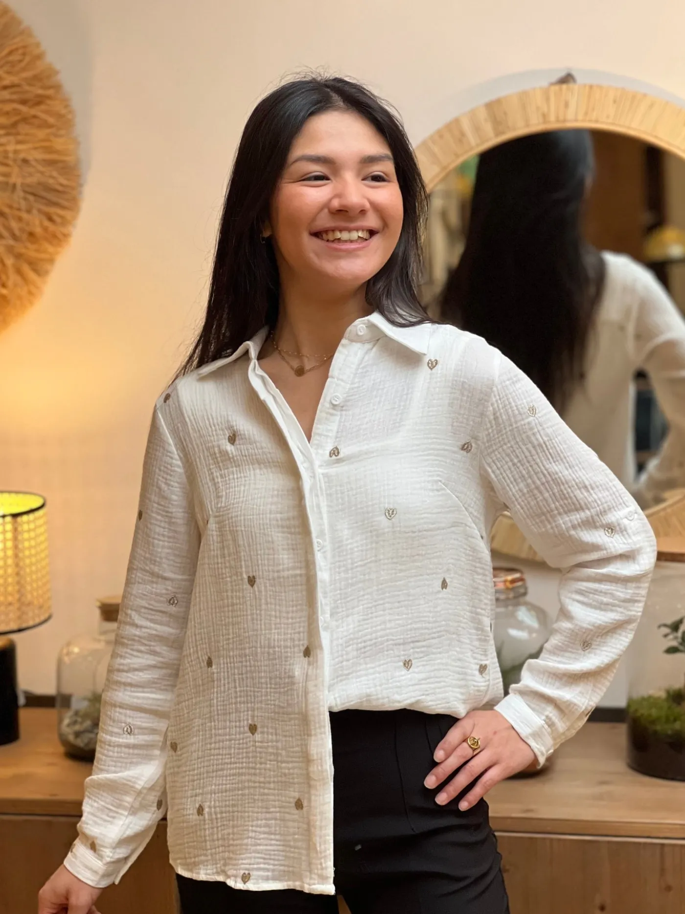 Mademoiselle Marcelle Tops, Blouses Et Chemises*Chemise Dolvine