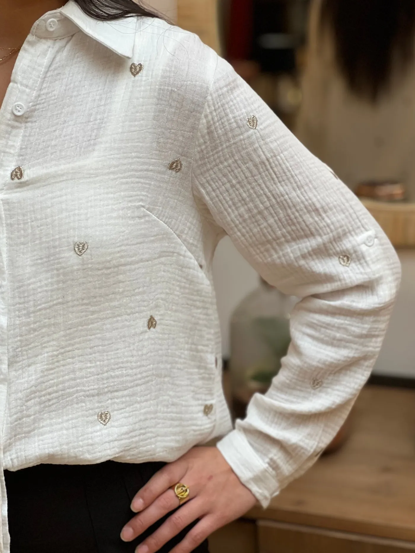 Mademoiselle Marcelle Tops, Blouses Et Chemises*Chemise Dolvine