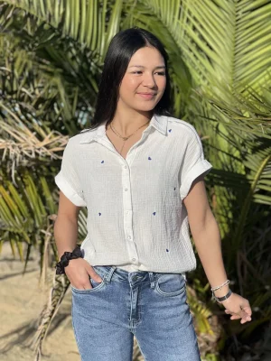 Mademoiselle Marcelle Tops, Blouses Et Chemises*Chemise Edith