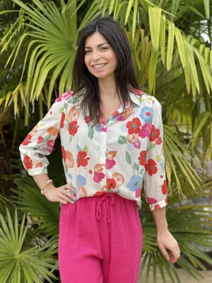 Mademoiselle Marcelle Tops, Blouses Et Chemises*Chemise Laetitia