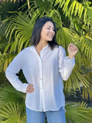 Mademoiselle Marcelle Tops, Blouses Et Chemises*Chemise Lisette