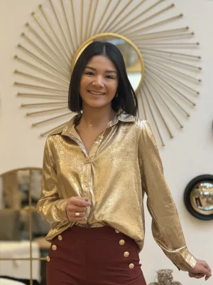 Mademoiselle Marcelle Tops, Blouses Et Chemises*Chemise Peggy