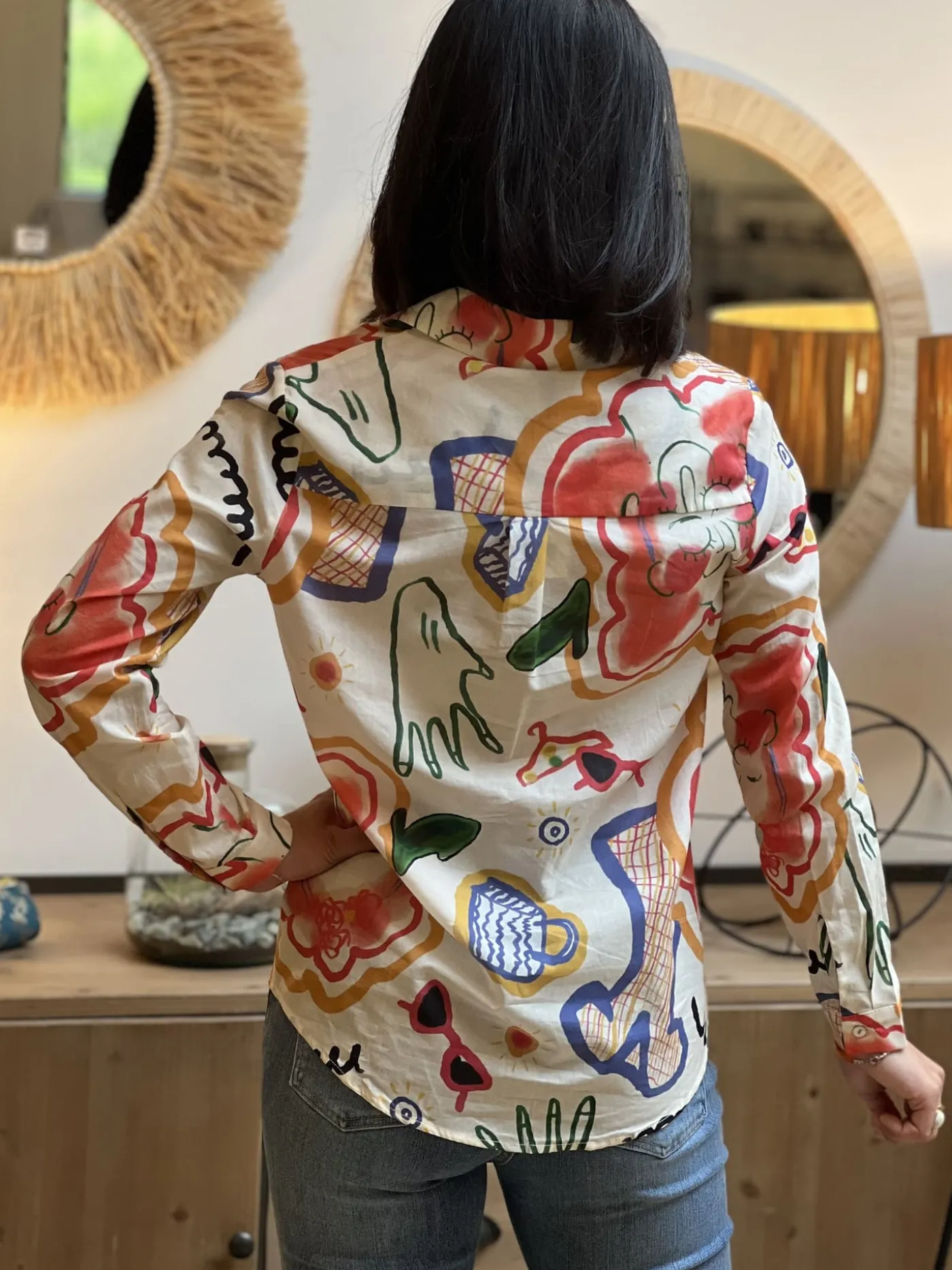 Mademoiselle Marcelle Tops, Blouses Et Chemises*Chemisier Danielle