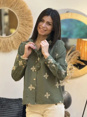 Mademoiselle Marcelle Tops, Blouses Et Chemises*Chemisier Enola