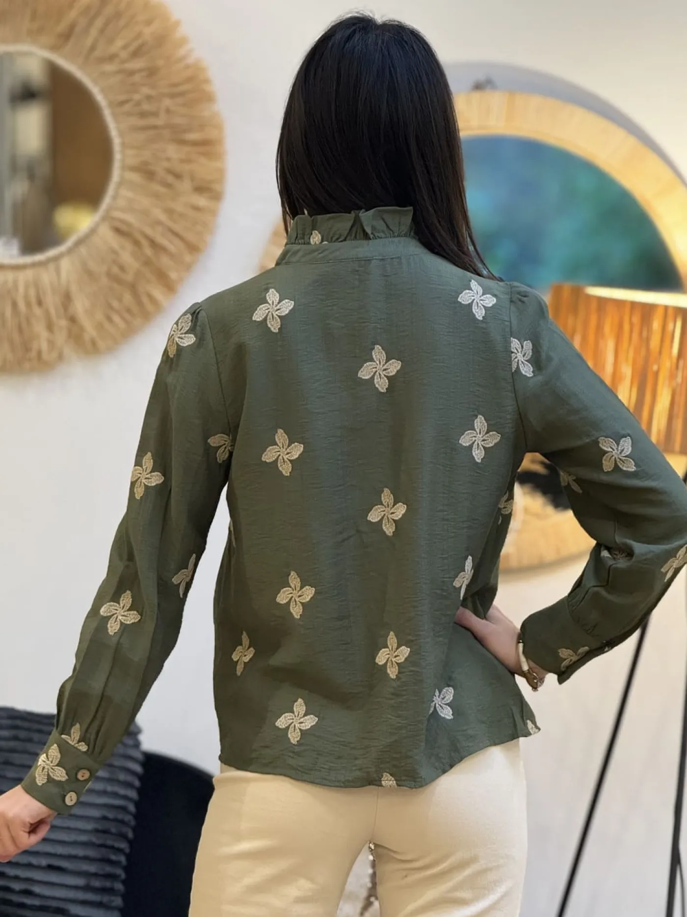 Mademoiselle Marcelle Tops, Blouses Et Chemises*Chemisier Enola