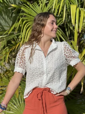 Mademoiselle Marcelle Tops, Blouses Et Chemises*Chemisier Laurence