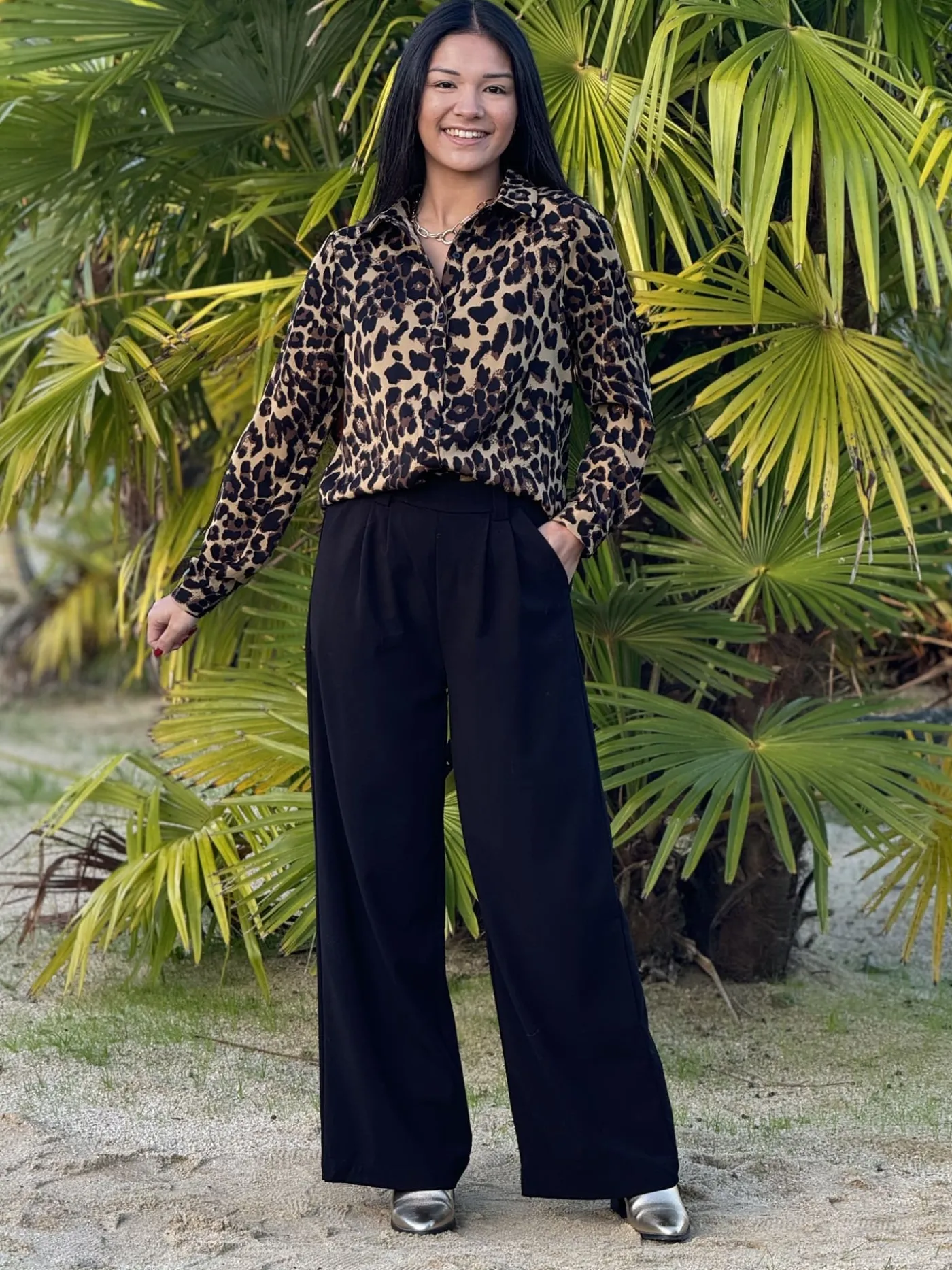 Mademoiselle Marcelle Léopard ?? | Tops, Blouses Et Chemises*Chemisier Lucie