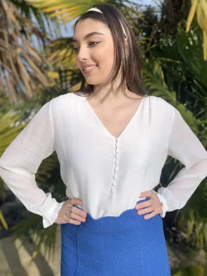 Mademoiselle Marcelle Tops, Blouses Et Chemises*Chemisier Marjolaine