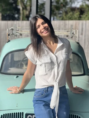 Mademoiselle Marcelle Tops, Blouses Et Chemises*Chemisier Monique