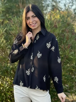 Mademoiselle Marcelle Tops, Blouses Et Chemises*Chemisier Nathalie