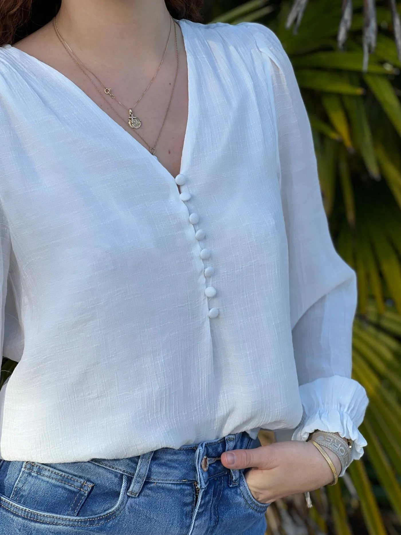 Mademoiselle Marcelle Tops, Blouses Et Chemises*Chemisier Nicole