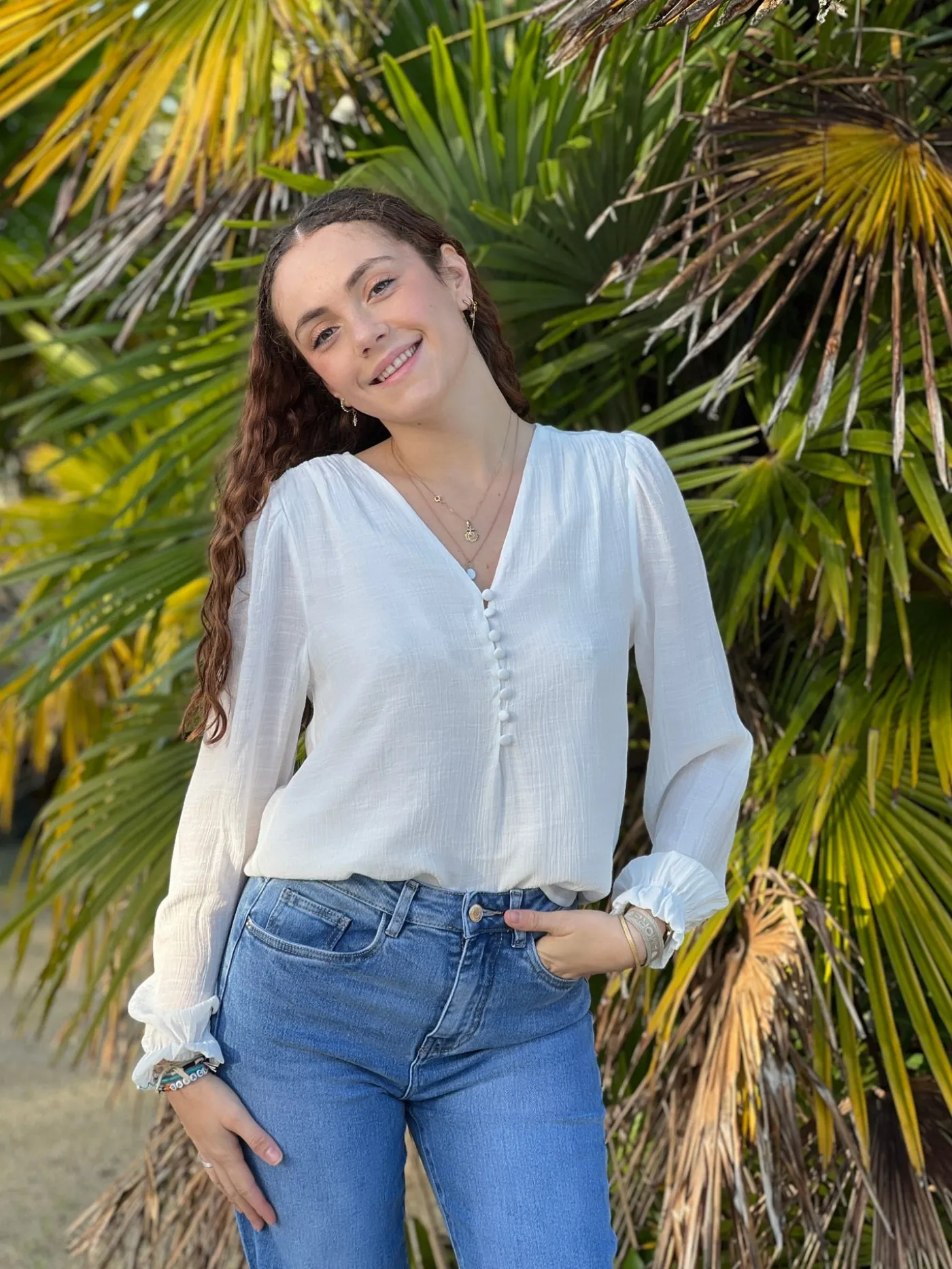 Mademoiselle Marcelle Tops, Blouses Et Chemises*Chemisier Nicole