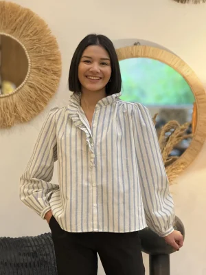 Mademoiselle Marcelle Tops, Blouses Et Chemises*Chemisier Nolwenn