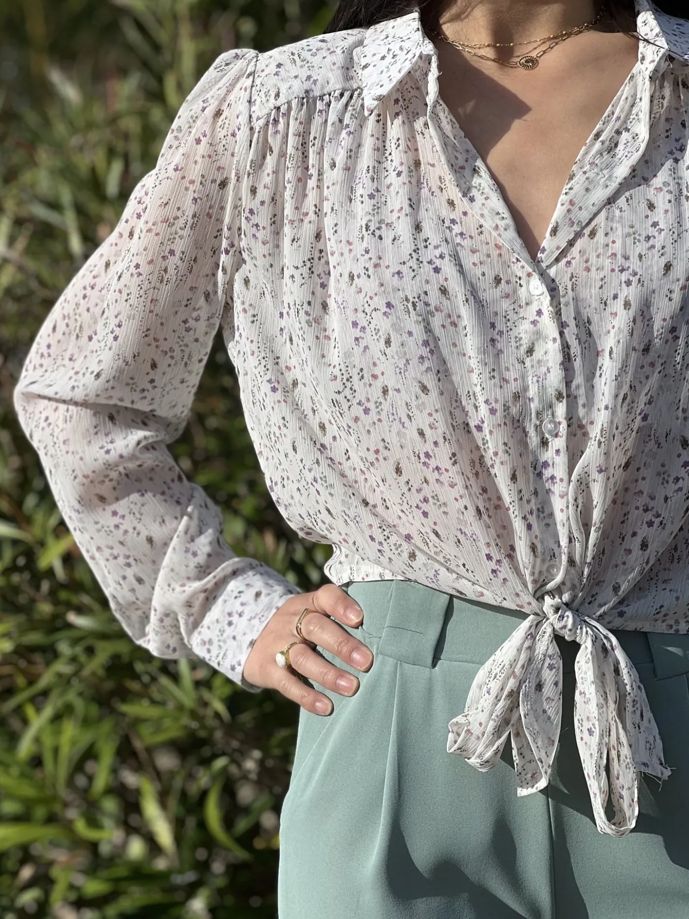 Mademoiselle Marcelle Tops, Blouses Et Chemises*Chemisier Stéphanie