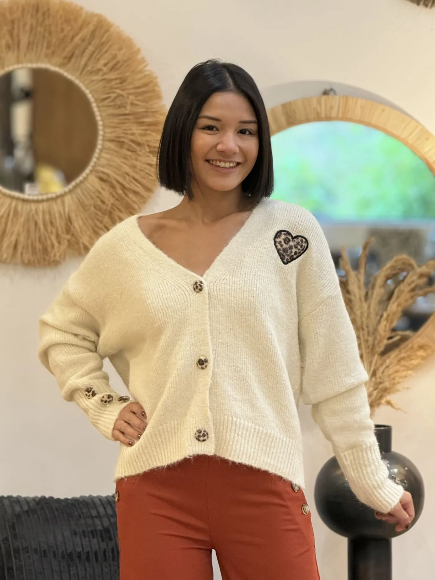 Mademoiselle Marcelle Curvy ❤️ | Léopard ??*Gilet Anna