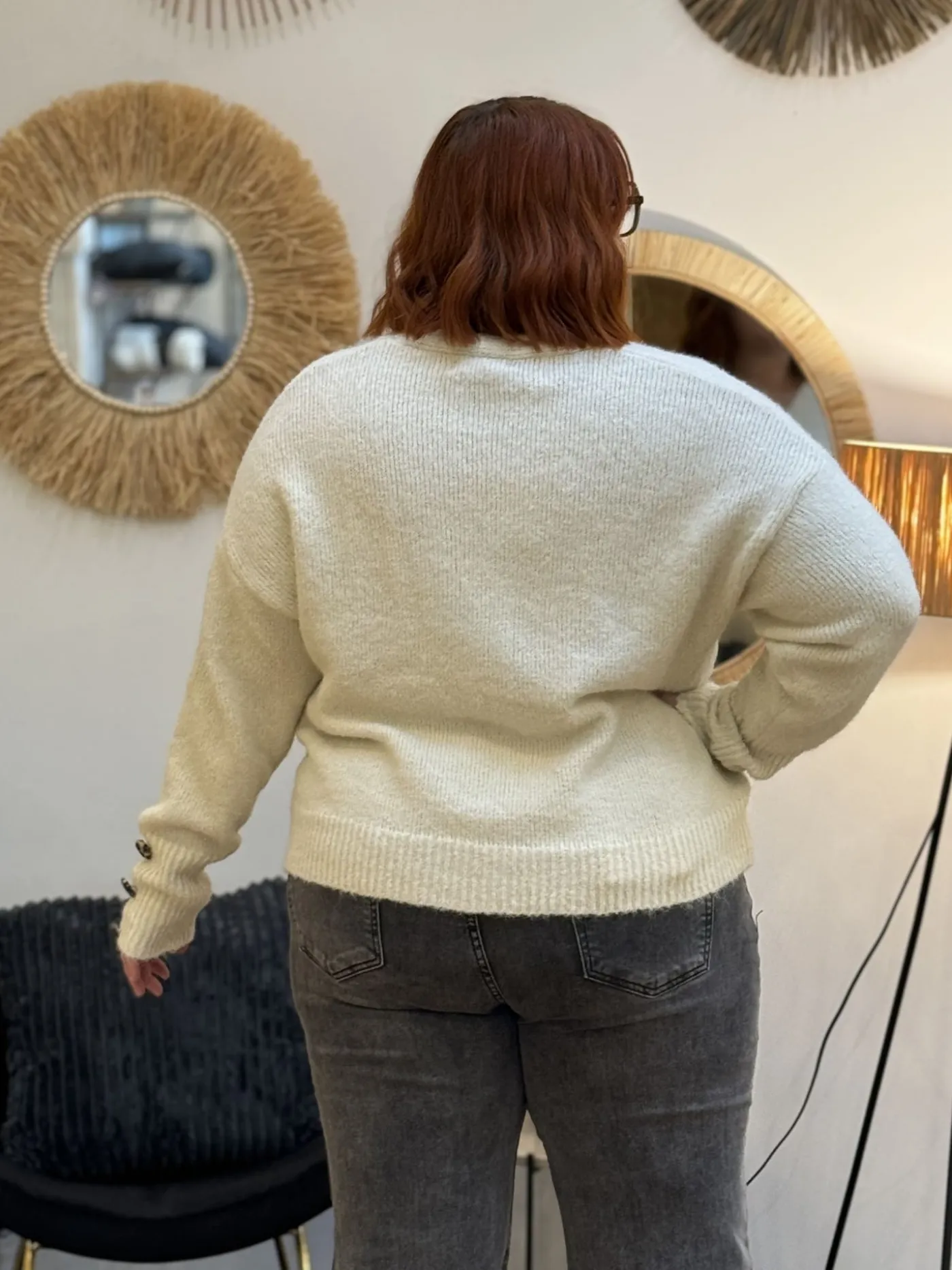 Mademoiselle Marcelle Curvy ❤️ | Léopard ??*Gilet Anna