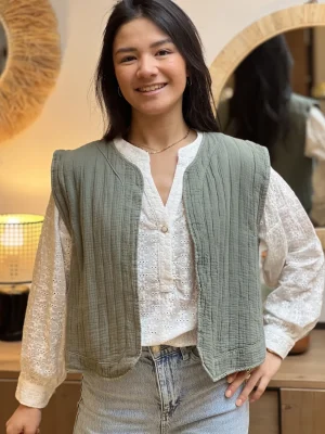 Mademoiselle Marcelle Gilets Et Pulls*Gilet Charlotte