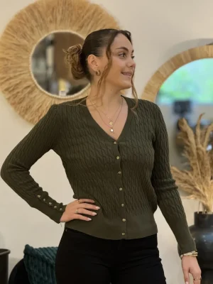 Mademoiselle Marcelle Gilets Et Pulls*Gilet Éline