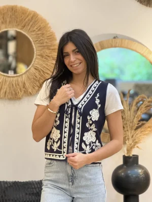 Mademoiselle Marcelle Gilets Et Pulls*Gilet Valentine