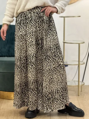 Mademoiselle Marcelle Léopard ?? | Jupes Et Shorts*Jupe Clarisse