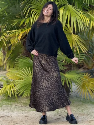 Mademoiselle Marcelle Léopard ?? | Jupes Et Shorts*Jupe Coline