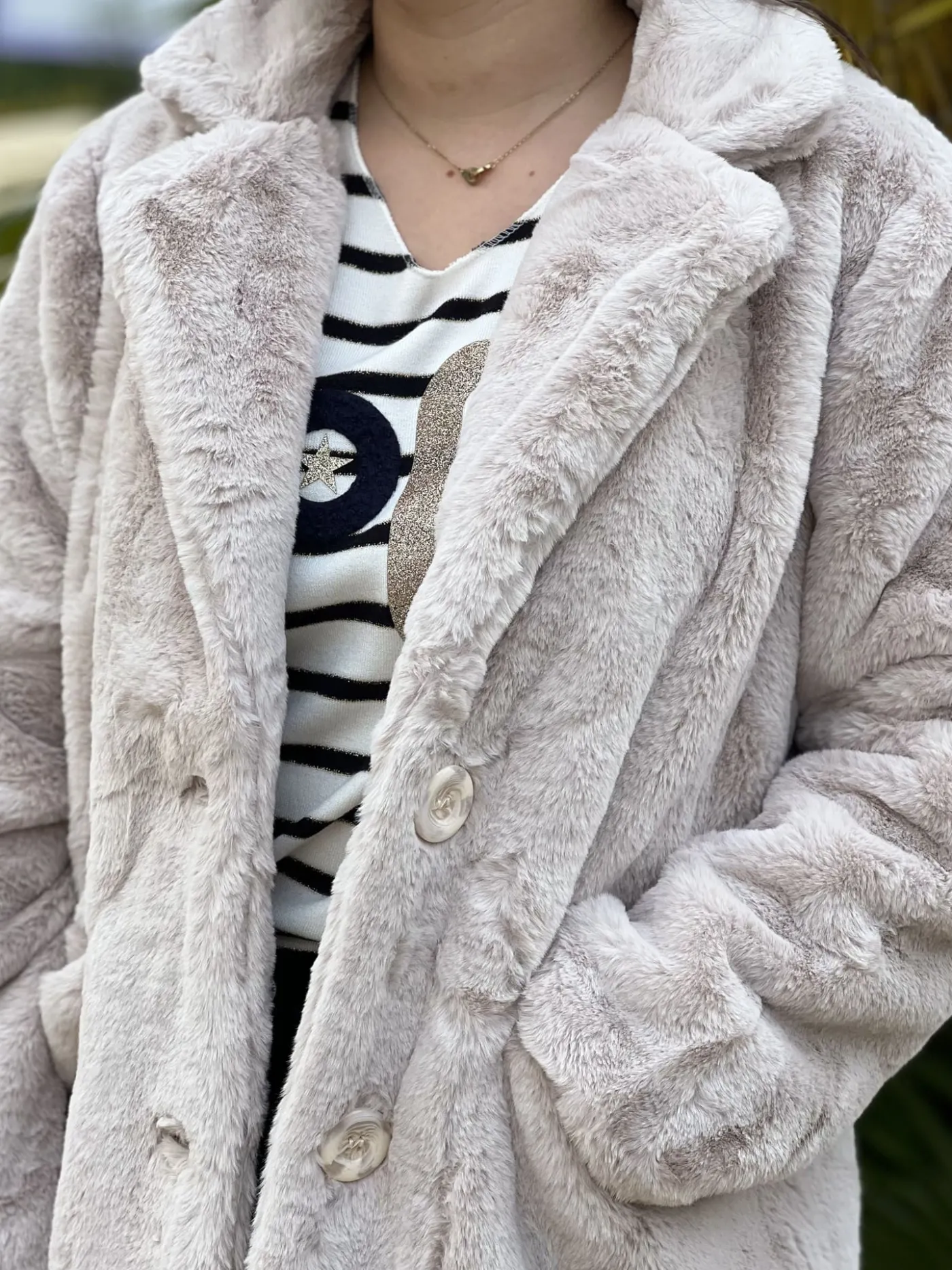 Mademoiselle Marcelle Vestes Et Manteaux*Manteau Constance