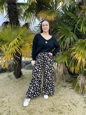 Mademoiselle Marcelle Léopard ?? | Pantalons Et Combinaisons*Pantalon Camélise