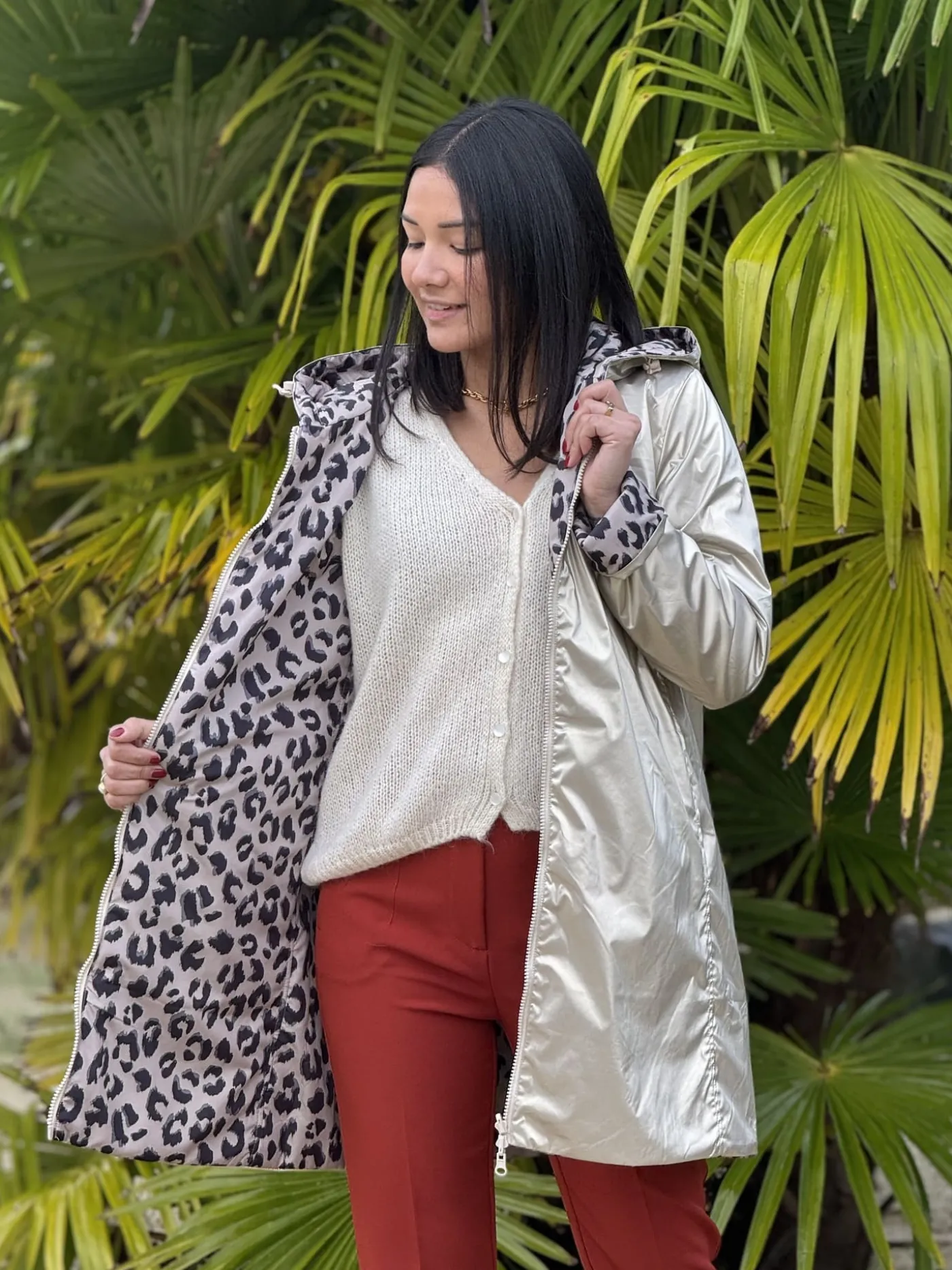 Mademoiselle Marcelle Curvy ❤️ | Léopard ??*Parka Faustine