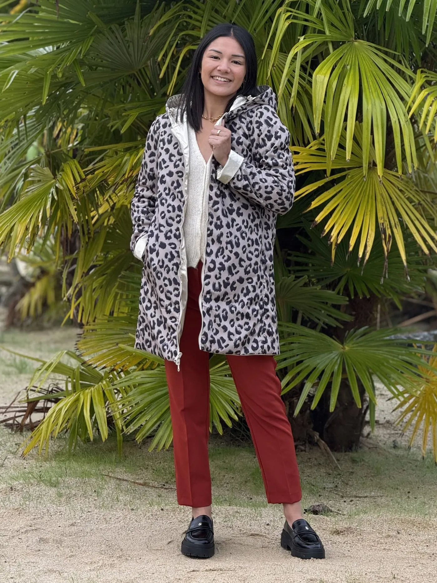 Mademoiselle Marcelle Curvy ❤️ | Léopard ??*Parka Faustine