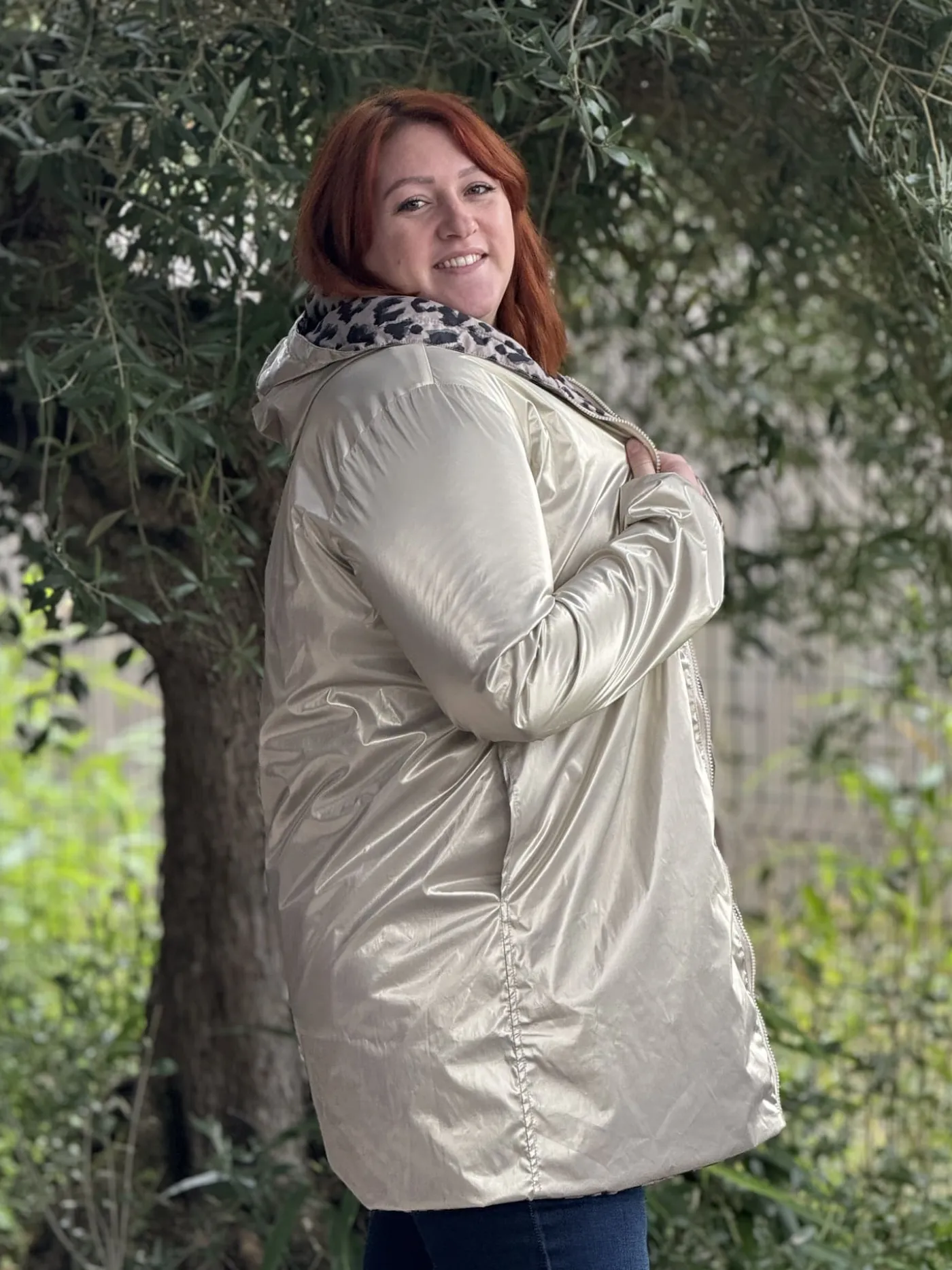 Mademoiselle Marcelle Curvy ❤️ | Léopard ??*Parka Faustine