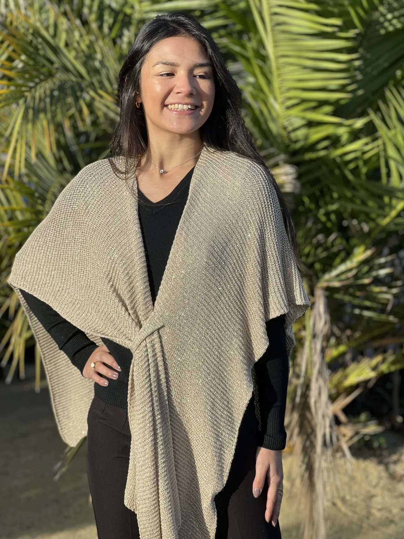 Mademoiselle Marcelle Gilets Et Pulls*Poncho Romy