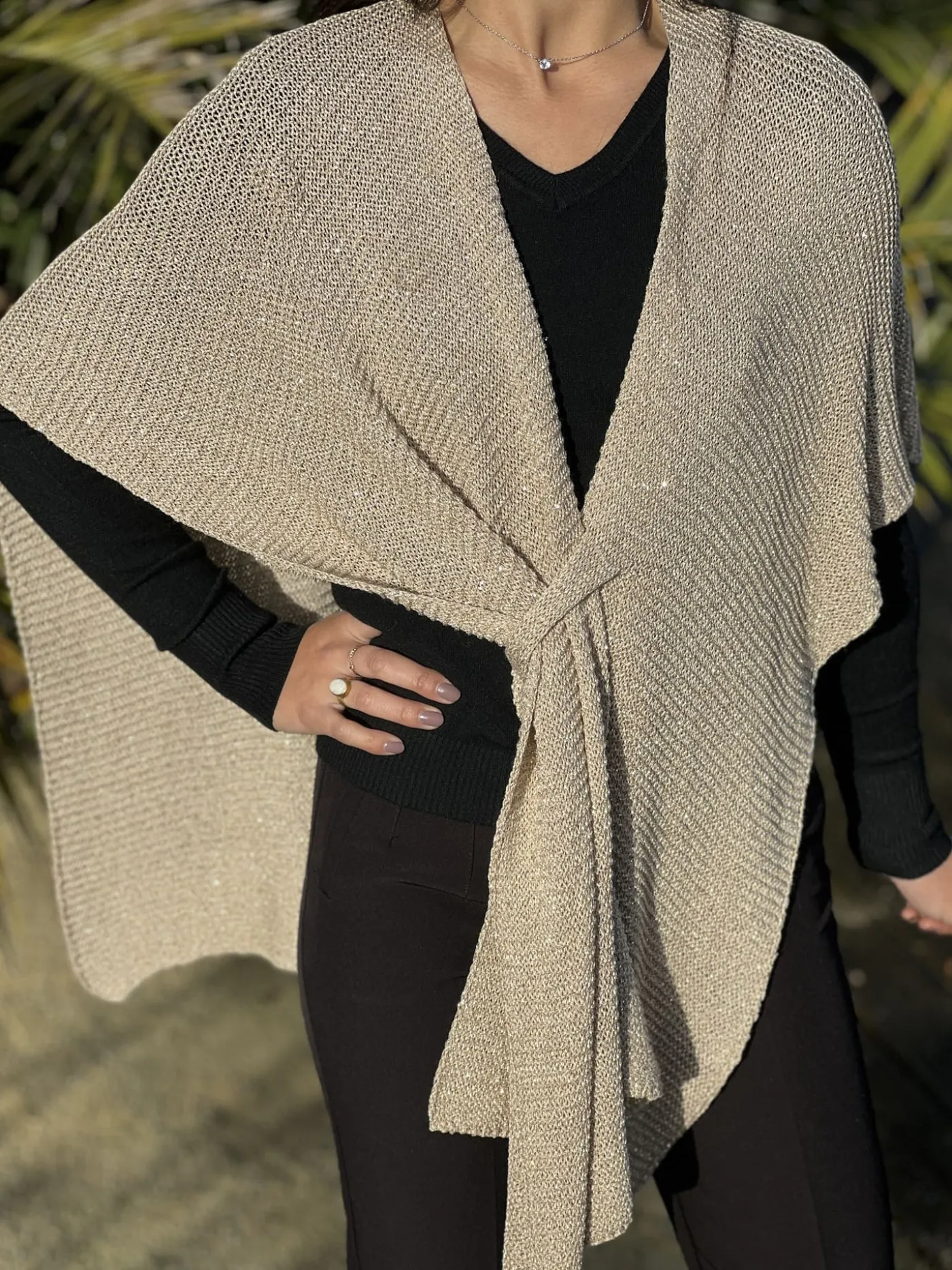 Mademoiselle Marcelle Gilets Et Pulls*Poncho Romy