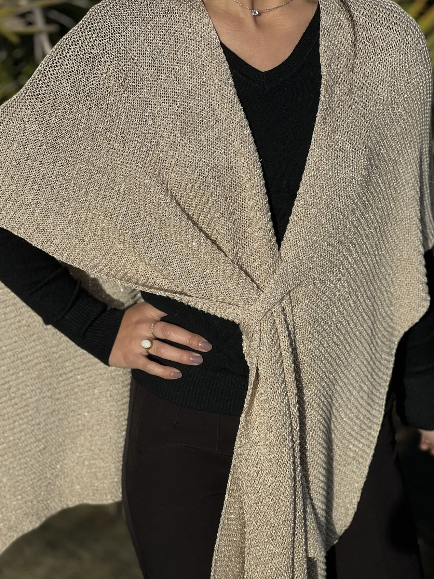 Mademoiselle Marcelle Gilets Et Pulls*Poncho Romy