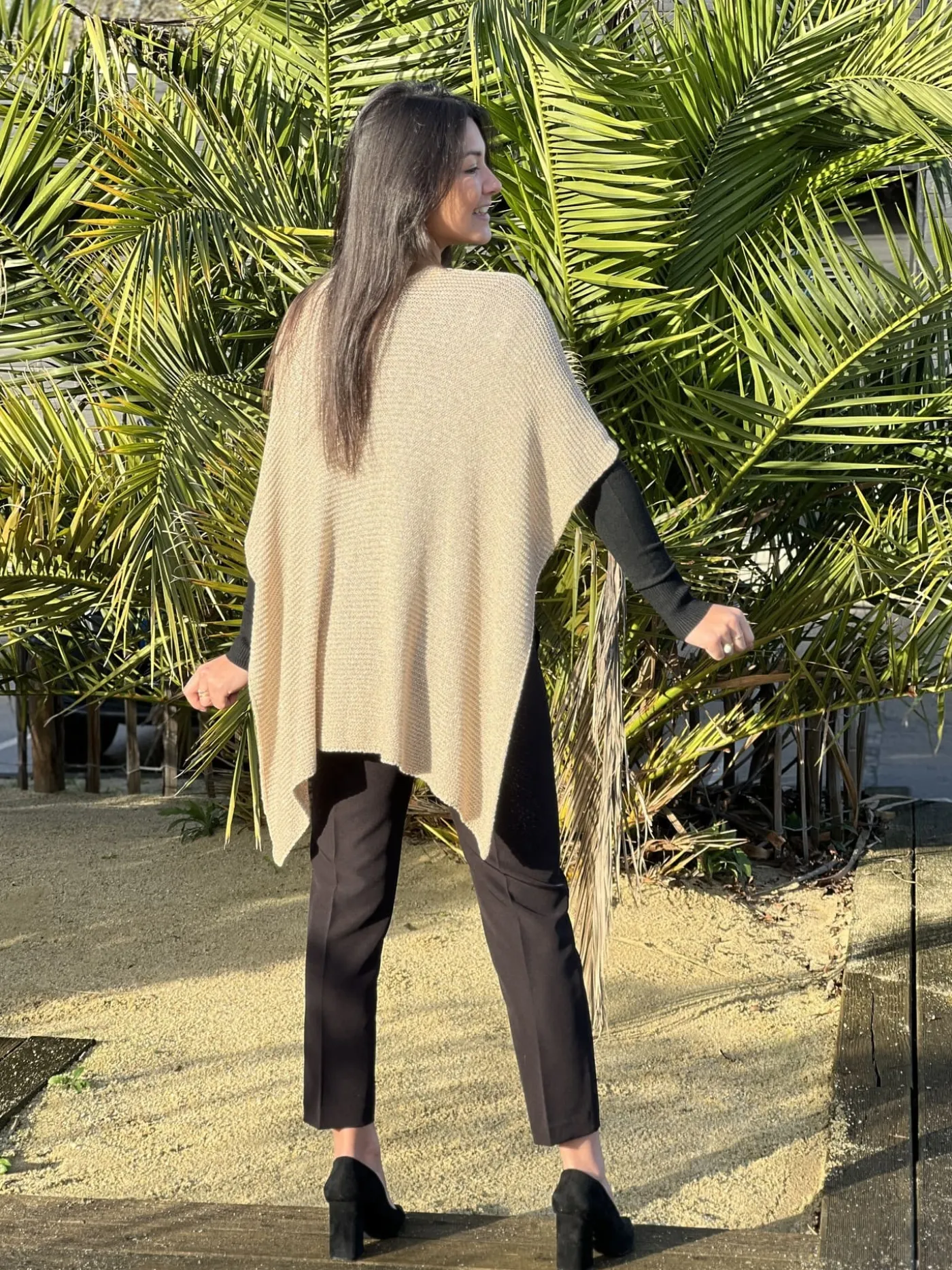 Mademoiselle Marcelle Gilets Et Pulls*Poncho Romy