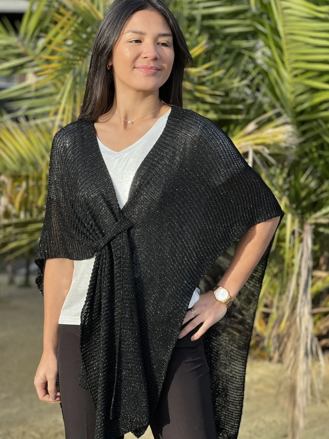 Mademoiselle Marcelle Gilets Et Pulls*Poncho Romy