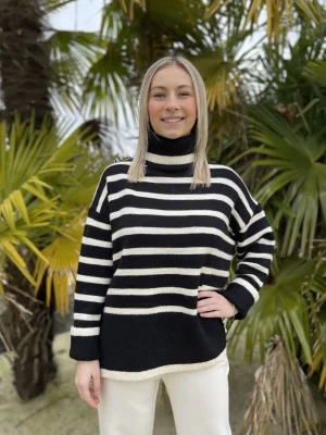 Mademoiselle Marcelle Gilets Et Pulls*Pull marinière Capucine