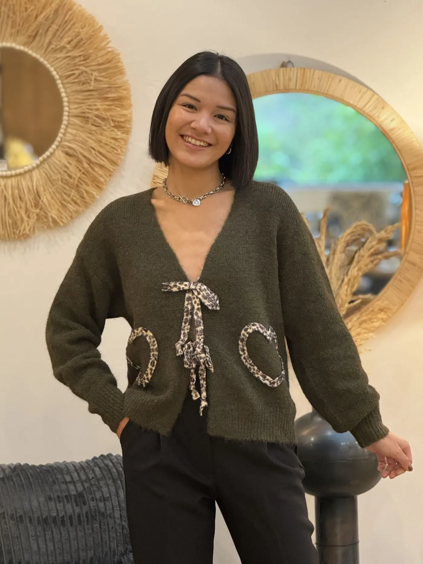 Mademoiselle Marcelle Curvy ❤️ | Léopard ??*Pull Peggy